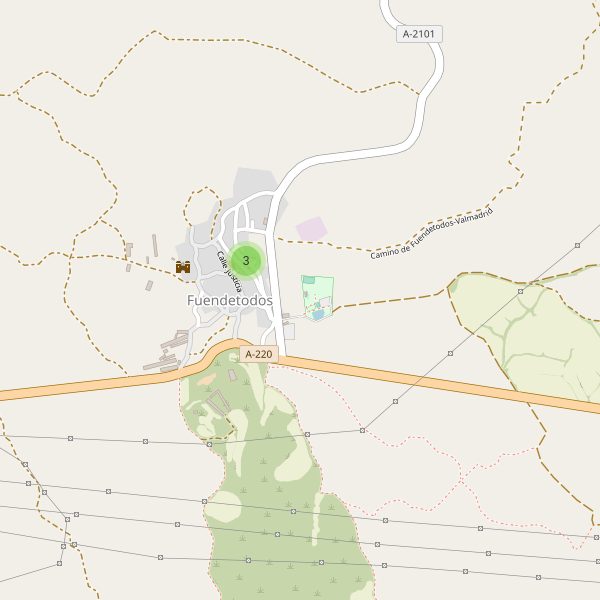 Thumbnail Mapa de museos en Fuendetodos