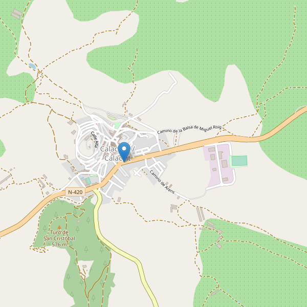 Thumbnail Mapa de restaurantes en Calaceite