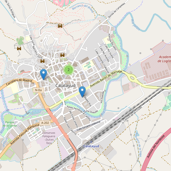Thumbnail Mapa de restaurantes en Calatayud
