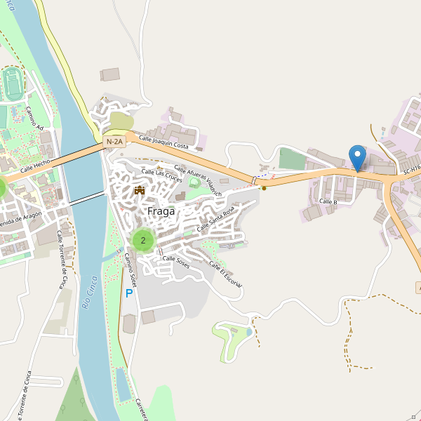 Thumbnail Mapa de restaurantes en Fraga