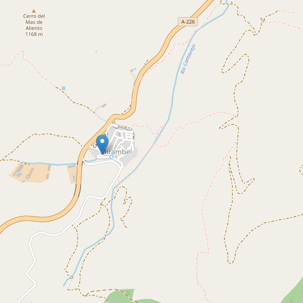 Thumbnail Mapa de restaurantes en Mirambel