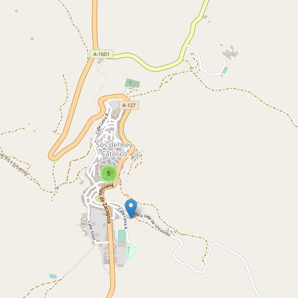 Thumbnail Mapa de restaurantes en Sos del Rey Católico