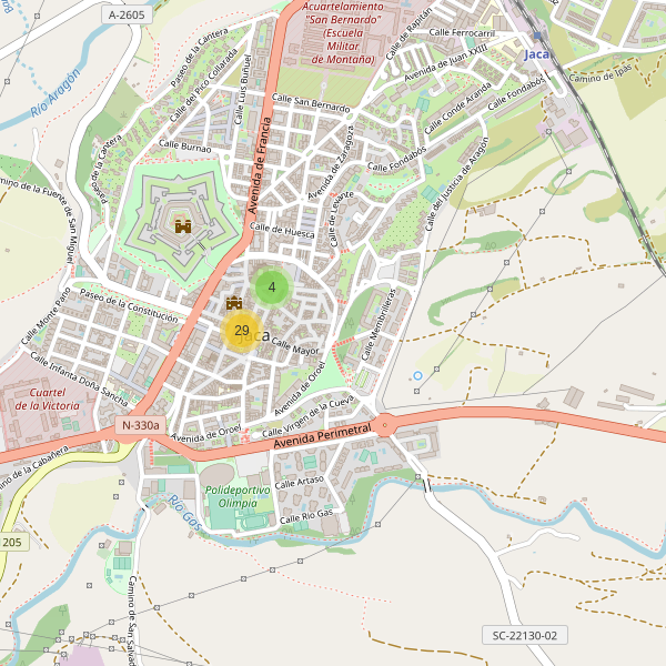 Mapa de ropa en Jaca Thumbnail