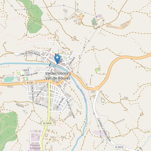 Mapa de ropa en Valderrobres Thumbnail