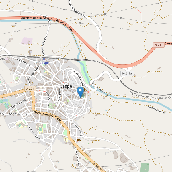 Mapa de sitios-arqueologicos en Caspe Thumbnail