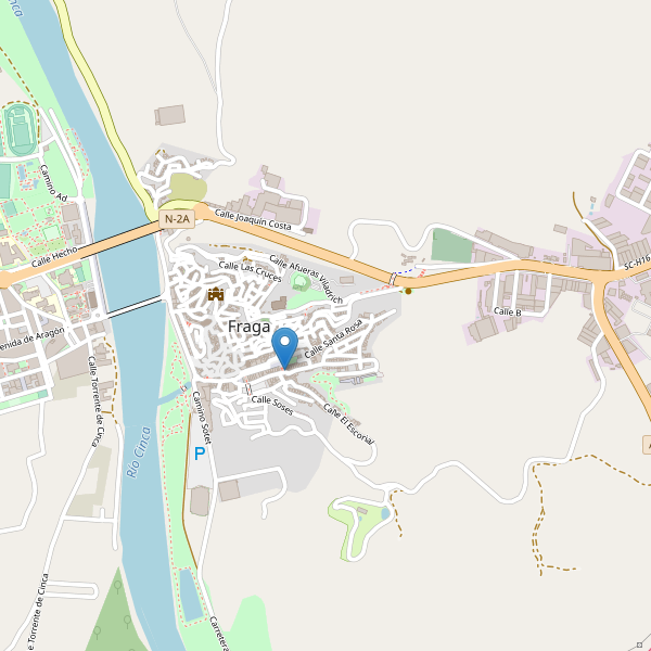 Mapa de sitios-arqueologicos en Fraga Thumbnail