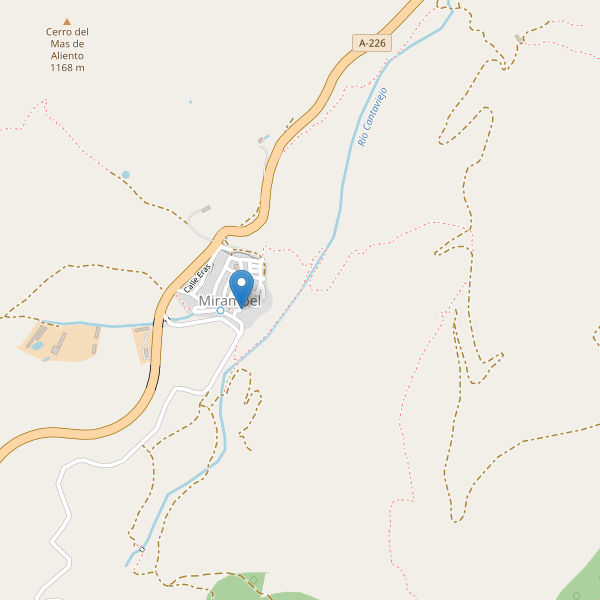 Thumbnail Mapa de supermercados en Mirambel