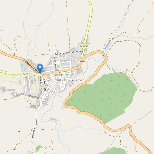 Thumbnail Mapa de supermercados en Rubielos de Mora