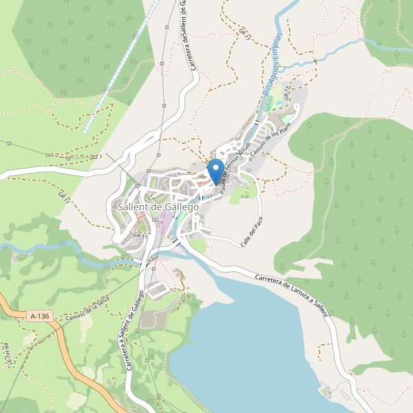 Thumbnail Mapa de supermercados en Sallent de Gállego