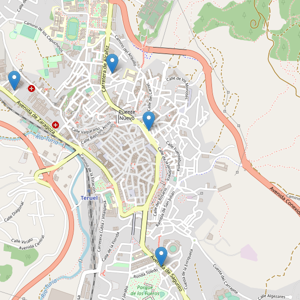 Thumbnail Mapa de supermercados en Teruel