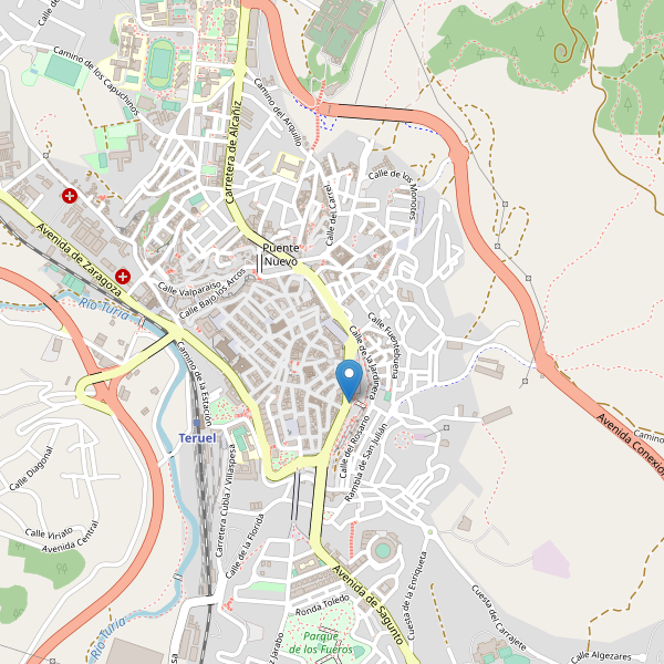 Mapa de taxi en Teruel Thumbnail