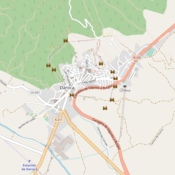 Thumbnail Mapa de teatros en Daroca