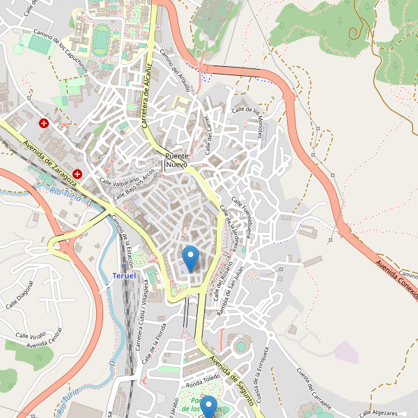 Thumbnail Mapa de teatros en Teruel
