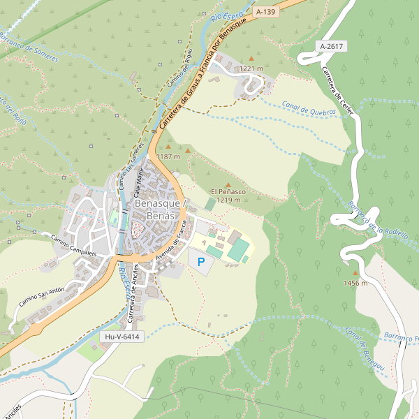 Mapa de telefonos en Benasque Thumbnail