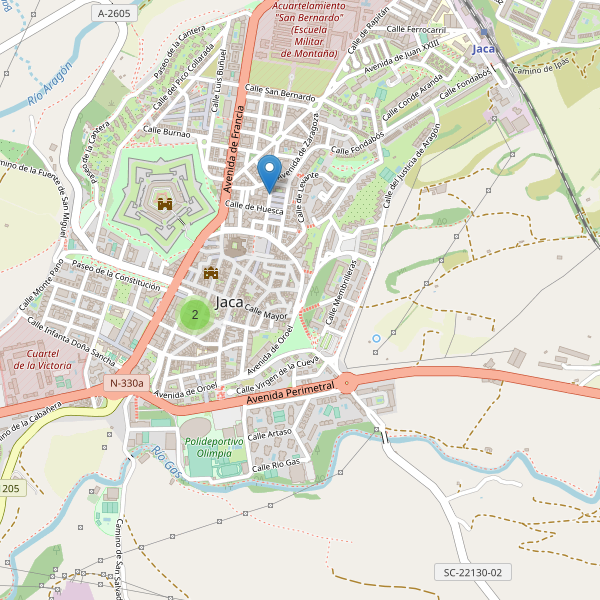 Mapa de telefonos en Jaca Thumbnail