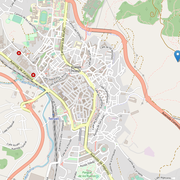 Mapa de vistas en Teruel Thumbnail
