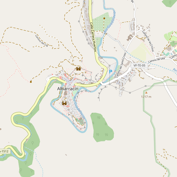 Mapa de zapatos en Albarracín Thumbnail