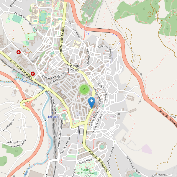 Mapa de zapatos en Teruel Thumbnail