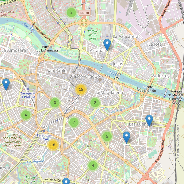 Mapa de zapatos en Zaragoza Thumbnail