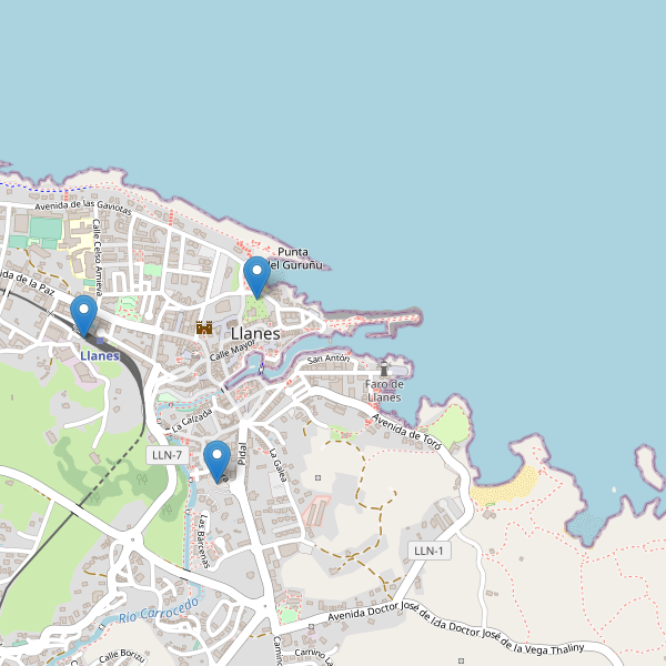 Mapa de aseos en Llanes Thumbnail