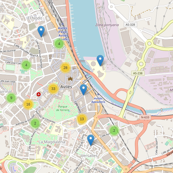 Mapa de bares en Avilés Thumbnail