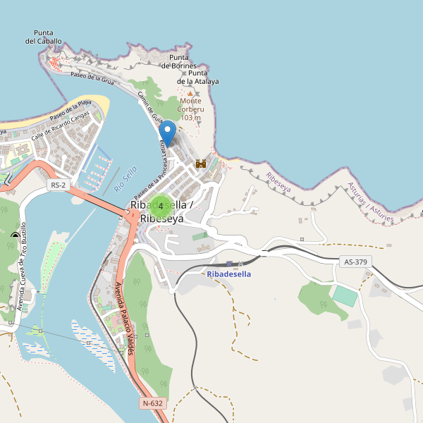 Mapa de cajeros-automaticos en Ribadesella Thumbnail