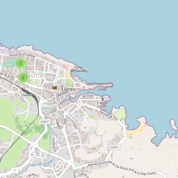 Mapa de escuelas en Llanes Thumbnail
