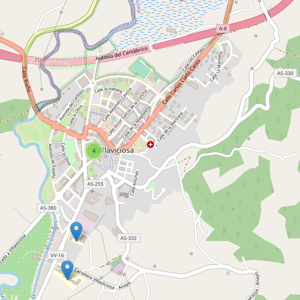 Mapa de escuelas en Villaviciosa Thumbnail