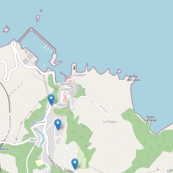Thumbnail Mapa de hoteles en Cudillero