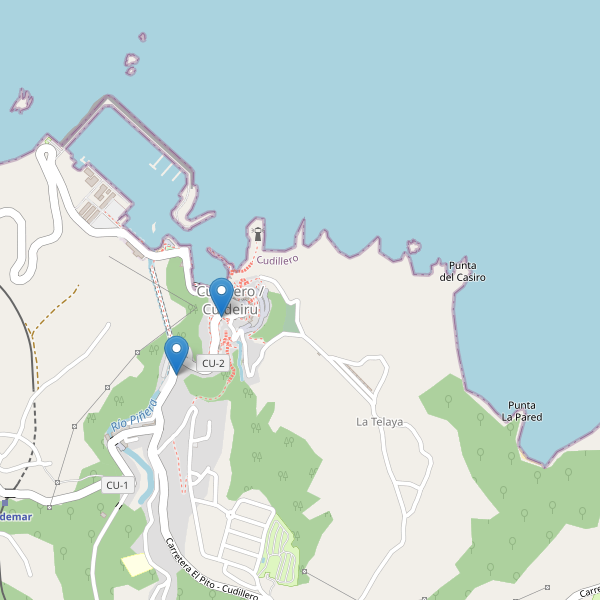Mapa de iglesias en Cudillero Thumbnail