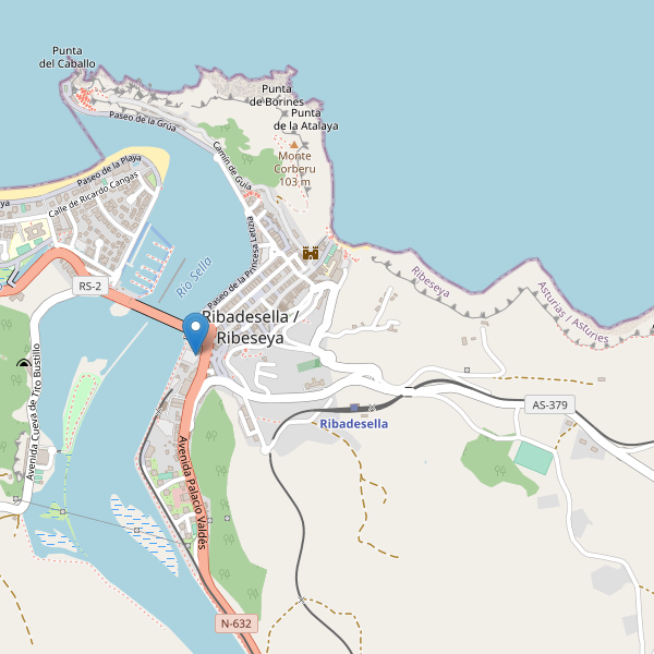 Mapa de mercados en Ribadesella Thumbnail