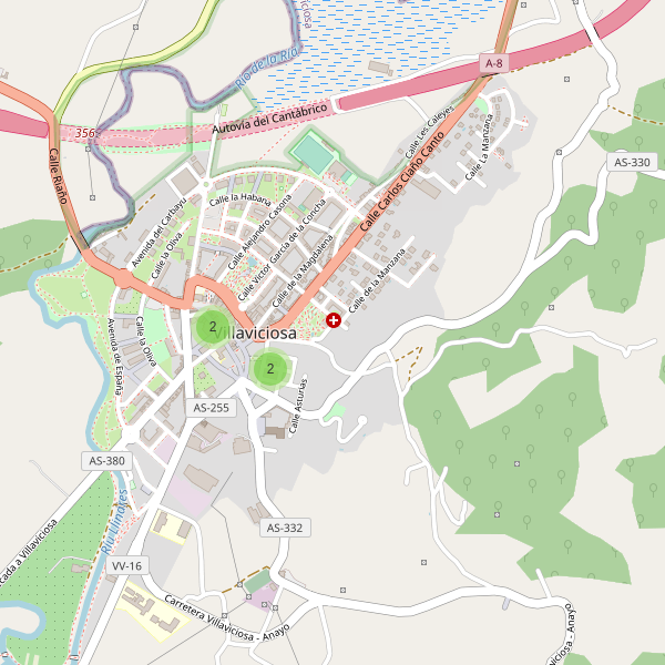 Mapa de monumentos en Villaviciosa Thumbnail