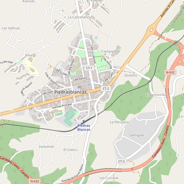 Thumbnail Mapa de restaurantes en Piedrasblancas