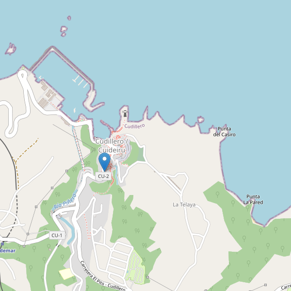 Mapa de taxi en Cudillero Thumbnail
