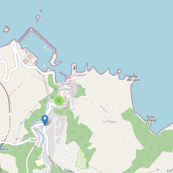 Mapa de telefonos en Cudillero Thumbnail