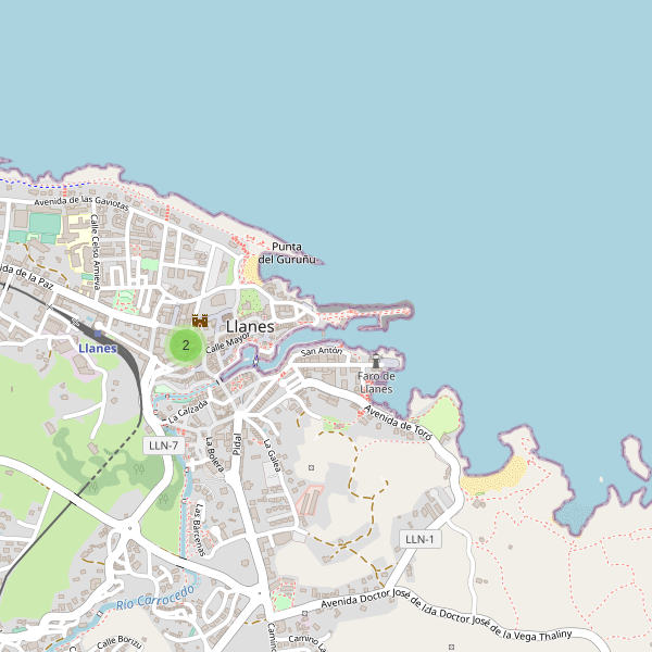 Mapa de telefonos en Llanes Thumbnail