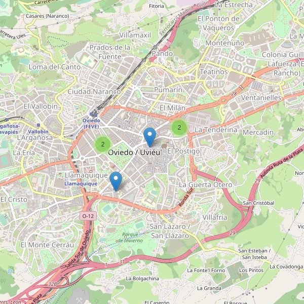 Mapa de telefonos en Oviedo Thumbnail