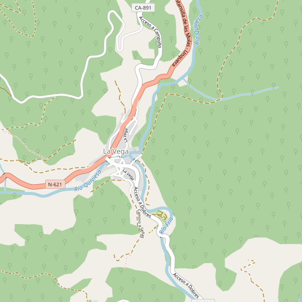 Mapa de bedandbreakfast en La Vega (S) Thumbnail