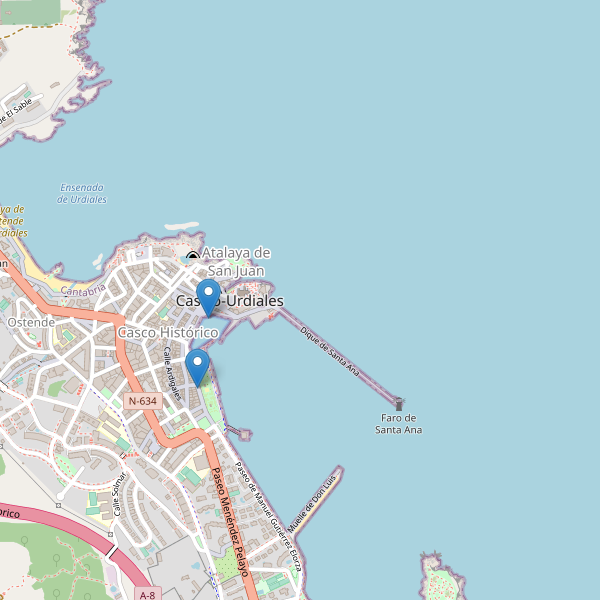 Mapa de aparcamientos-bicicletas en Castro-Urdiales Thumbnail