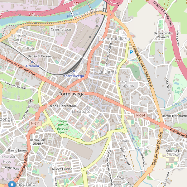 Mapa de aseos en Torrelavega Thumbnail