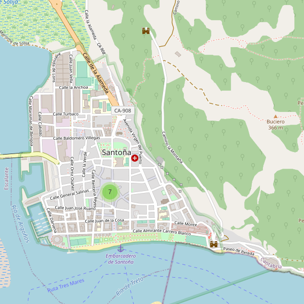 Mapa de cajeros-automaticos en Santoña Thumbnail