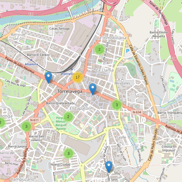 Mapa de cajeros-automaticos en Torrelavega Thumbnail