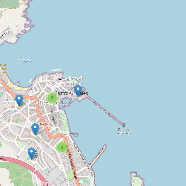 Mapa de escuelas en Castro-Urdiales Thumbnail