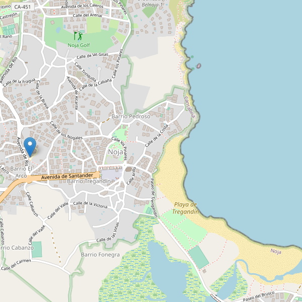 Mapa de escuelas en Noja Thumbnail