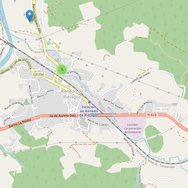 Mapa de escuelas en Renedo de Piélagos Thumbnail