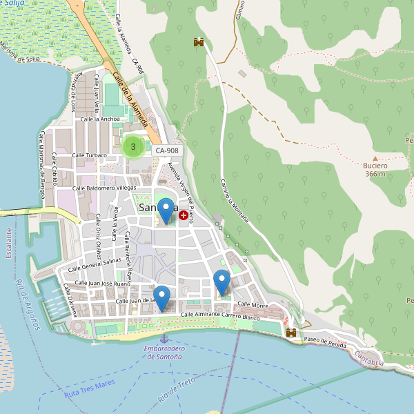 Mapa de escuelas en Santoña Thumbnail