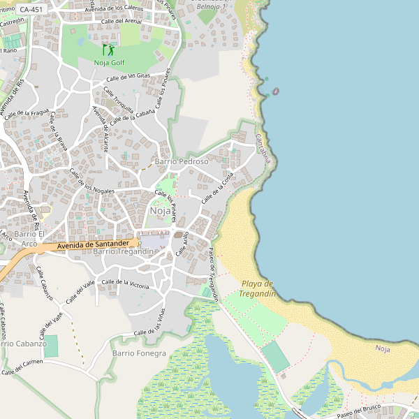 Mapa de estaciones en Noja Thumbnail