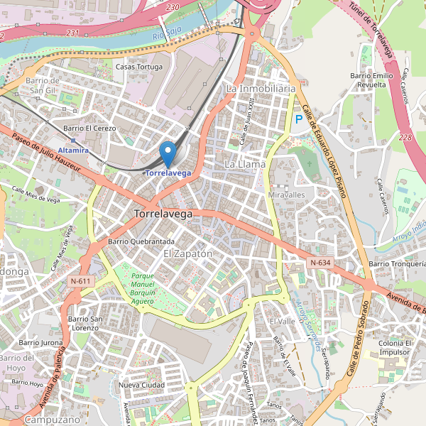 Mapa de estaciones en Torrelavega Thumbnail