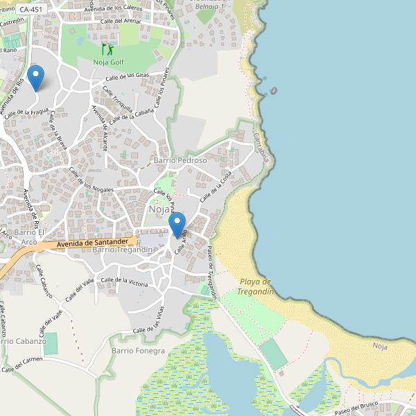 Mapa de iglesias en Noja Thumbnail