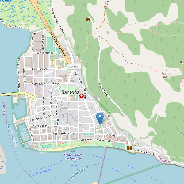 Mapa de iglesias en Santoña Thumbnail
